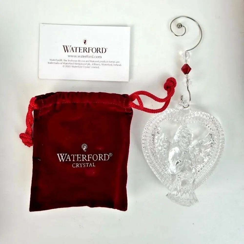 2007 Waterford Crystal Angel Ornament, New in Box - Picture 3 of 16